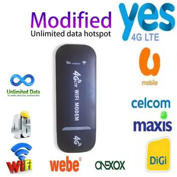 LTE Bevielį Maršrutizatorių 150Mbps Stick Modemas WiFi Adapteris USB Dongle Stick Modemas Judriojo Plačiajuosčio ryšio Sim Kortelę, Nešiojamieji kompiuteriai, Nešiojamieji kompiuteriai