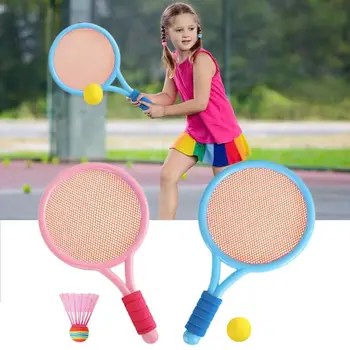 Teniso Raketė Vaikams Profesionalūs Badmintono Rakečių Rinkinys, Skirtas Patalpų Lauko Įdomus Ir Interaktyvios Žaisti Badmintoną Įranga Vaikams Bo