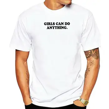 2018 naujas Vasaros 100% medvilnės moterys T-shirt mergina gali daryti, bet nieko Pasėlių Viršuje Tees tinka moterims, hip-hop, t-marškinėliai, moterų topai