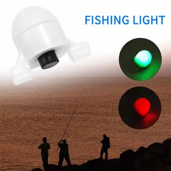 Streikas Įspėjimo Naktį Žvejybos LED lazdelės galu Įrašą Apie Žuvų Bite Signalizacijos Šviesos Elektroninių Led Plaukti Žvejybos Reikmenys Su Lazdele Adapteris