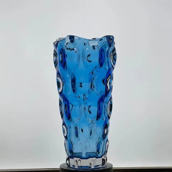Modernus Minimalistinis Stiklo Vazos Skaidrūs, Vandens pagrindo, Šviežios Gėlės Electroplated Vazos High-end Dekoratyvinės Vazos Vienetų