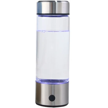 Vandenilio Vandens Generatorius Šarminis Maker Įkrovimo Nešiojamų Gryno H2 Vandenilio Vandens Butelis 420ML