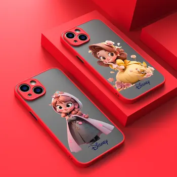 Sunku, KOMPIUTERIO, Telefono dėklas skirtas Apple iPhone 12 11 15 Plus Pro 13 14 Pro Max 13 Pro Max 14 Disney Animacinių filmų Princesė Dangtis Bamperis