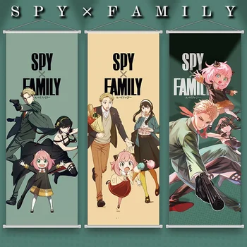 Anime Spy Šeimos Yor Klastotojas Pažymėkite Drobė Sienos Kabo Tapybos Namų Dekoro Anime Plakatas Sienos Meno Kambario Apdaila