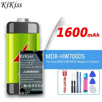 1600mAh KiKiss Galinga Baterija MDRHW700DS Sony MDR-HW700DS laisvų Rankų įranga Li Polimero Bateria