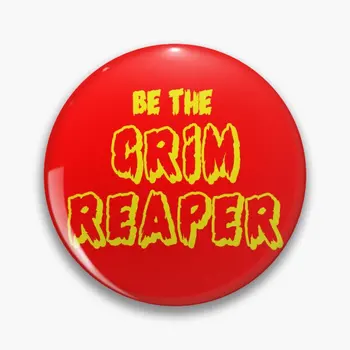 Būti Grim Reaper Minkštas Mygtuką Pin Kūrybos Metalo Animacinių Filmų Atlapas Pin Skrybėlę Sagė Dovanų Mados Moterų Drabužiai Meilužis Dekoro Apykaklės