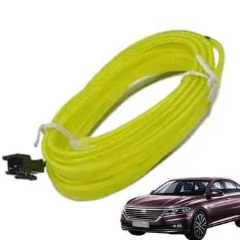Neoninės Šviesos Ruože Automobilio Interjero Juostelės Žibintai, USB Automobilinis Aplinkos Lengvųjų Automobilių, Aplinkos Apšvietimo Juostelės Spalvinga Ir Energijos Taupymo Sunkvežimis
