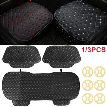 PU Odos Anti-slip Automobilių Sėdynės Pagalvėlės, Kvėpuojantis Automobilio Sėdynę-pagalvę Automobilio Interjero Priedai