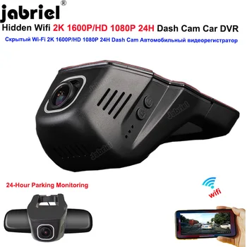 Jabriel Auto WiFi, Automobilių DVR Brūkšnys Cam HD 1080P Vaizdo įrašymas Automobilių Kameros 24 Valandų automobilių Stovėjimo aikštelė Stebėti Važiavimo Diktofonas Visiems Automobilių