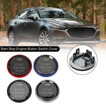 Artudatech Start Stop Variklio Mygtuką Perjungti Kristalų Padengti Mazda Visi Modeliai Black Automobilių Reikmenys