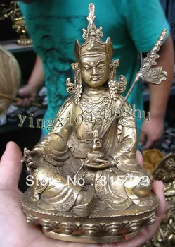 indah Padmasambhava Tibeto Buddhisme Persembahan Melstis, patung Buda perunggu