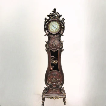 Europos-Retro Stiliaus Senelis Laikrodis Kambarį Nostalgiškas Klasikinis Sūpynės Laikas Pranešimo Kvarcinis Laikrodis Apdaila